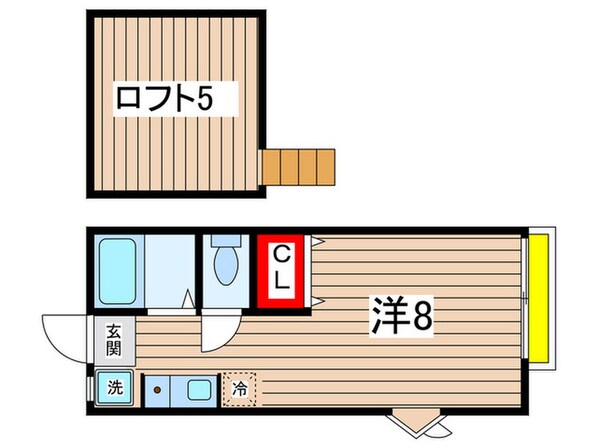 サンパレス南生田の物件間取画像